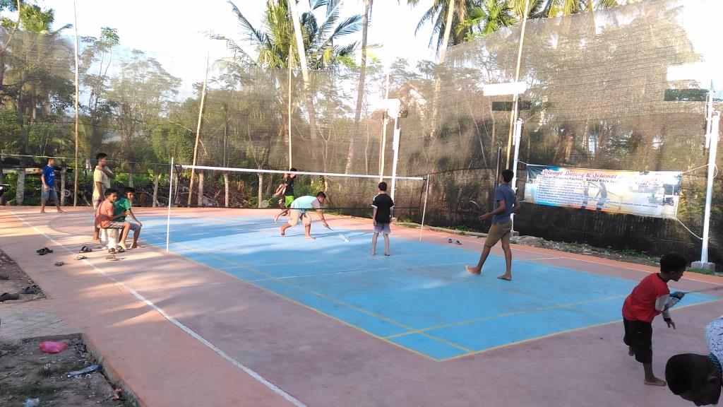 Sarana Olahraga Gampong Keude Mane, Lapangan Bulutangkis dan Volly Ball