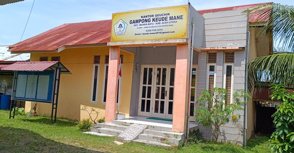 Kantor Geuchik Gampong Keude Mane